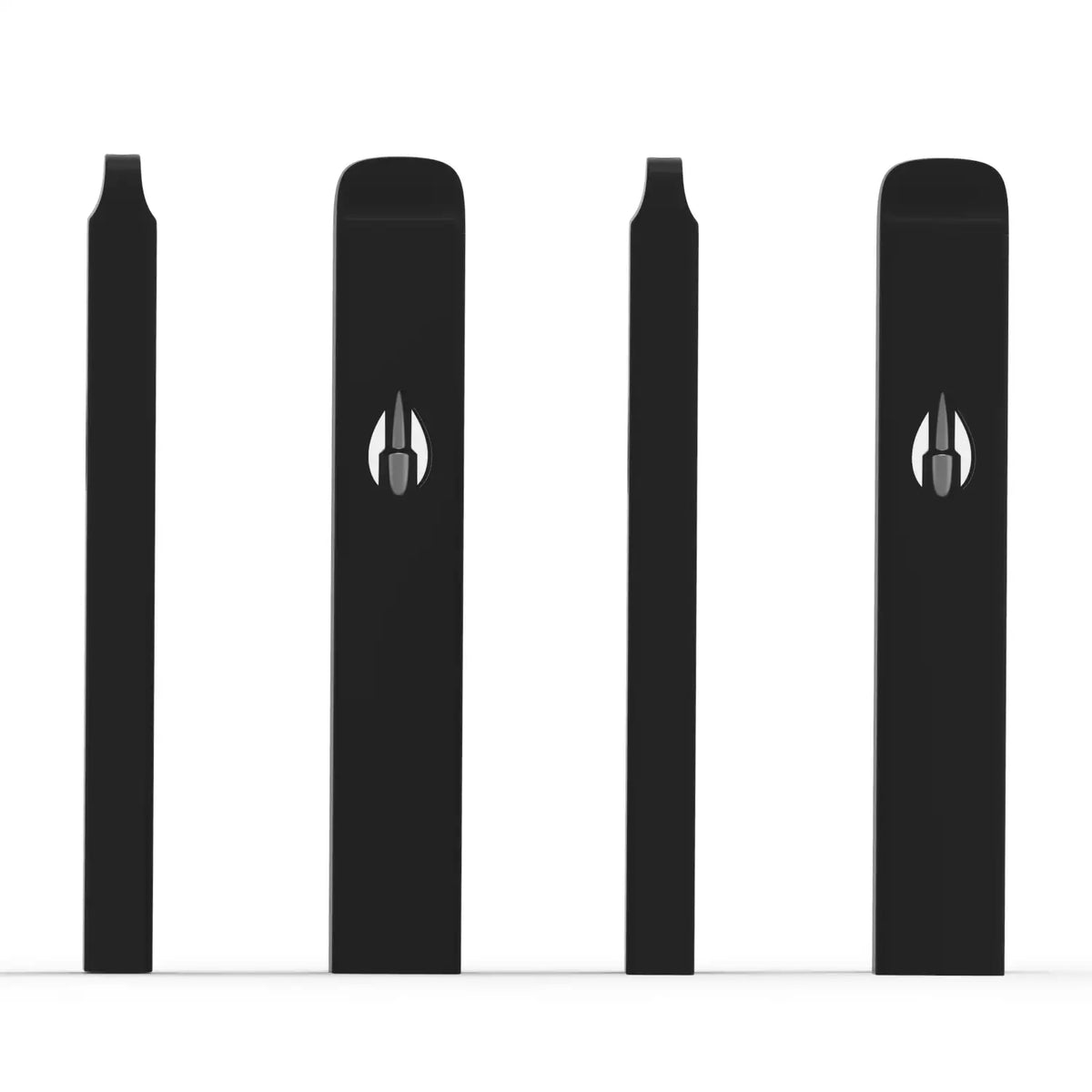 Ispire - LVL 2.0mL Aluminum Body 1.3a Standard Plastic Black MP Dual Coil Non-Preheat USB-C 320mAh - Black