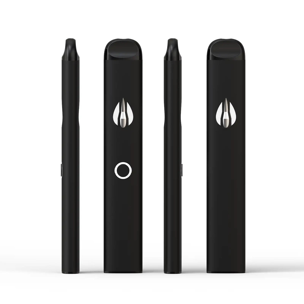 Ispire - OVL 2.0mL Aluminum Body 1.5a Duckbill MP Dual Coil Preheat USB-C 320mAh - Black