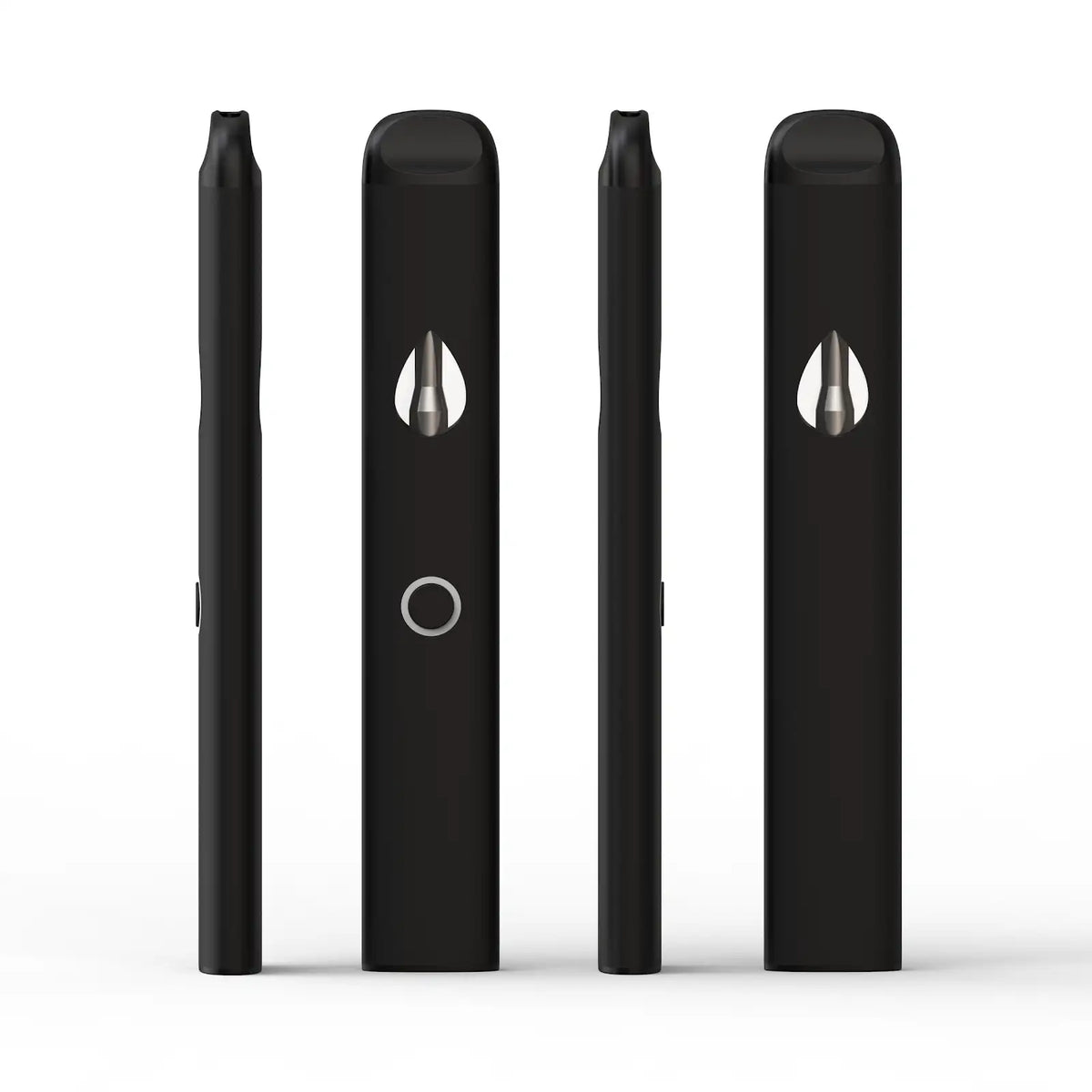 Ispire - OVL ONE 2.0mL Plastic Body 1.5a Standard MP Dual Coil Non-Preheat USB-C 280mAh - Black