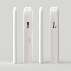 Ispire - OVL ONE 2.0mL Aluminum Body 1.5a Duckbill MP Dual Coil Preheat USB-C 320mAh - White