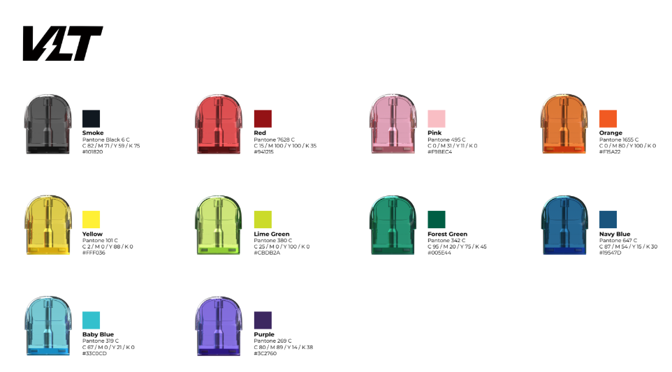 Minican Pod ONE 2.0mL Plastic Body 1.5a Standard MP Non-Adj Airflow Dual Coil - Melon