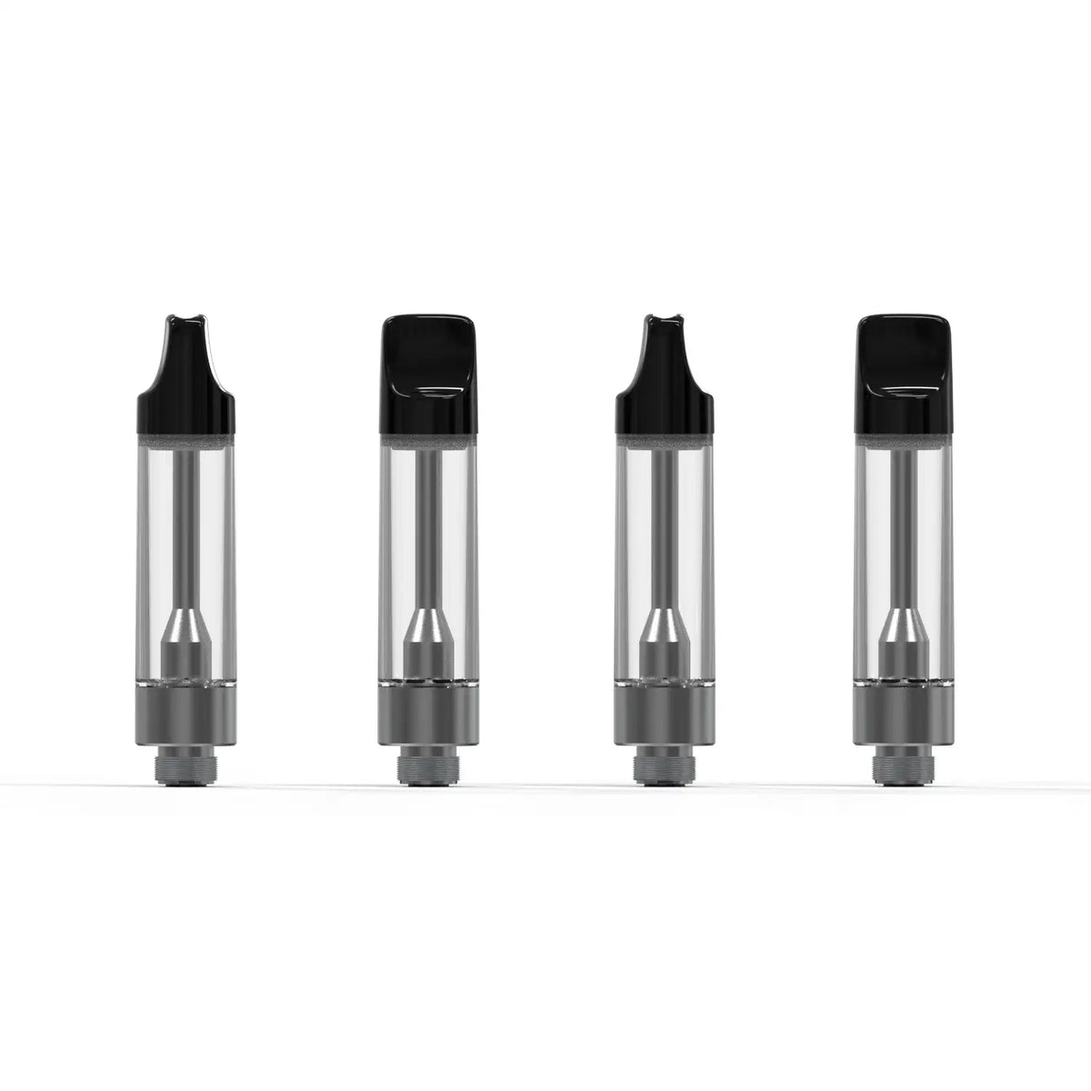 Ispire - S10P ONE 1.0mL Plastic 2.0a Plastic Black Duckbill MP Non-Adj Airflow Dual Coil - Black