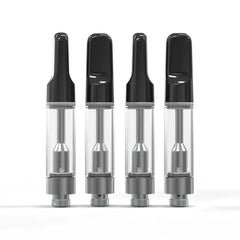 Ispire - V Cart Easy Press 1.0mL Glass 2.0a Ceramic Black Short Duckbill MP Non-Adj Airflow - Black