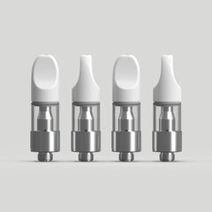 Ispire - X05A Quick Press 0.5mL Glass 1.3a Ceramic White Short Duckbill MP Adj Airflow DuCore - White