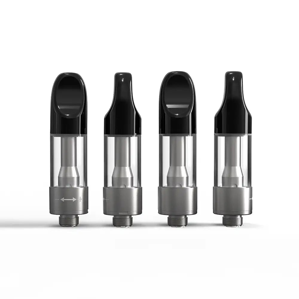 Ispire - X10A ONE 1.0mL Metal Body Glass Tank 1.3a Stamped Metal Black Duckbill MP Adj Airflow DuCore - Black